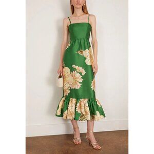 Alemais Sage Midi Dress